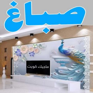 تركيب ورق جدران - صباغ ورق جدران - حمزة📞65551641 - ورق الجدران - اصباغ وورق جدران - ورق حائط - ورقة جدران - ورق الحائط - بديل الرخام 15 صباغ